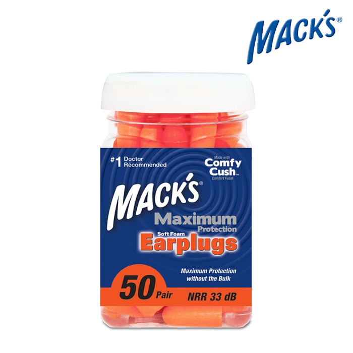 맥스 맥시멈 귀마개/MACK’S Maximum Protection #4499