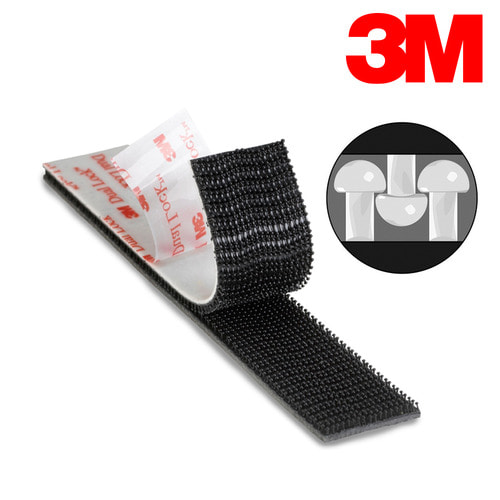 3M 듀얼락 SJ3550 탈부착 테이프 폭1인치 1박스