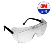 3M OX2000 12166 보안경 투명 안경 겸착용 산업 안전 보호 안경