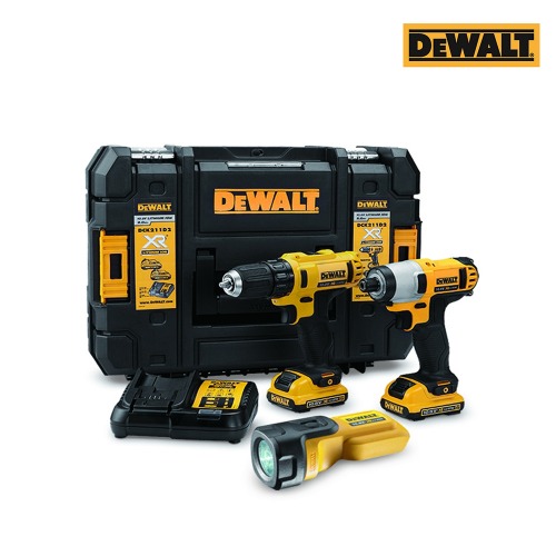디월트 720W 10.8V 2.0Ah XR 리튬이온 충전 콤보세트 DCK211D2T