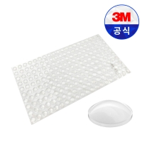 3M 범폰 SJ5302 투명 원형 벌크 144개입