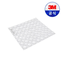 3M 범폰 SJ5312 투명 원형 벌크 56개입