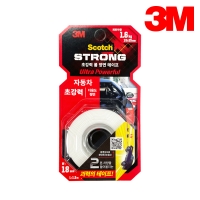 3M 스카치 울트라 UP115A 초강력 폼 양면 테이프 18mmX1.5m 1롤 자동차 다용도