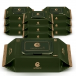 82평량 세이프 카키 캡형 68매X10팩