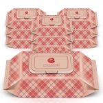 60평량 체크 레드 80매X10팩