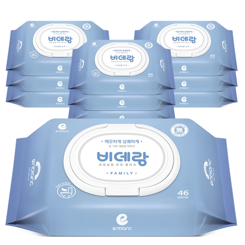 비데랑 비데티슈 캡형 46매X10팩