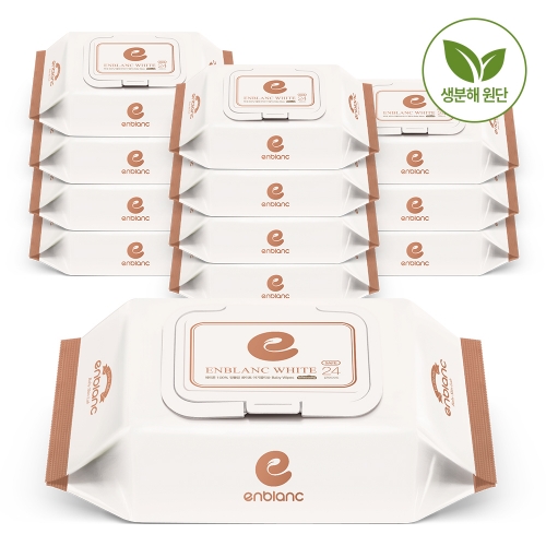 70평량 세이프 화이트 휴대캡형 24매X12팩