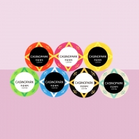 스퀘어칩 주문제작 [아크릴 스티커]