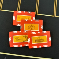 골드 데칼 사각칩