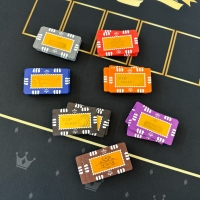 골드 데칼 사각칩