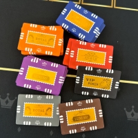 골드 데칼 사각칩