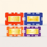 골드 데칼 사각칩