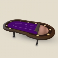 매트형 10인 홀덤테이블