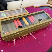 [전시상품] 금속 칩트레이 2단렉