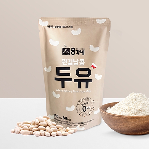 총각네 흰강낭콩 두유 190ml 20봉