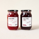 [총각네 only]고농축 과일 수제청 2입 세트/오베리청, 라즈자몽청 500ml