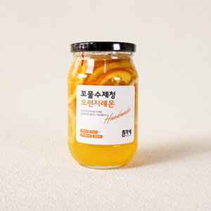 [총각네 only]고농축 오렌지레몬청 500ml 1세트/과일 수제청