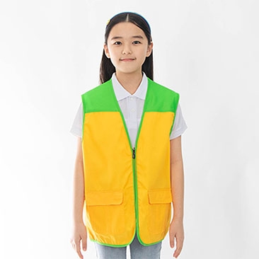 아동 캠페인행사 T/C 배색 단체조끼