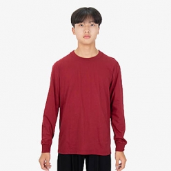 30수 코마 면티 긴팔 (소매밴딩)