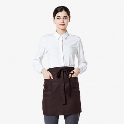 허리형 숏 엉덩이덮개 앞치마