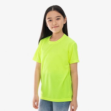 아동 형광 쿨론 반팔