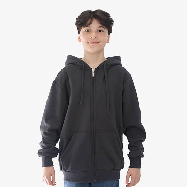 아동 코지 기모 후드집업티