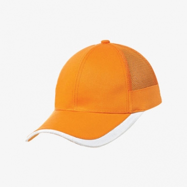 투톤 캐주얼 무지모자 (망사)