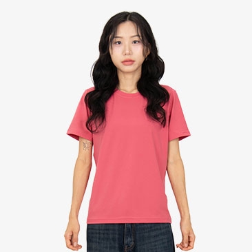 스판덱스 라운드 반팔