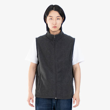 라이트 플리스 조끼