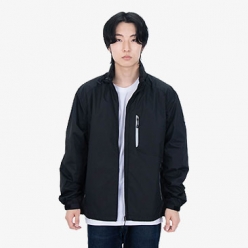 K 포켓배색 바람막이