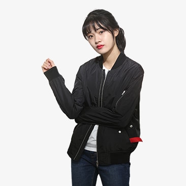 블루종 항공잠바