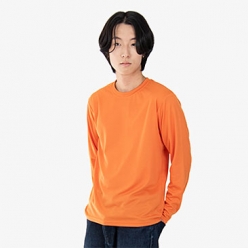 고급 쿨론라운드 긴팔