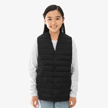 아동 패딩 조끼