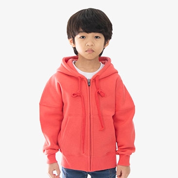 아동 시그니처 웜(기모) 후드집업