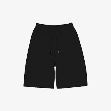 시그니처 하프 웜 와이드 반바지