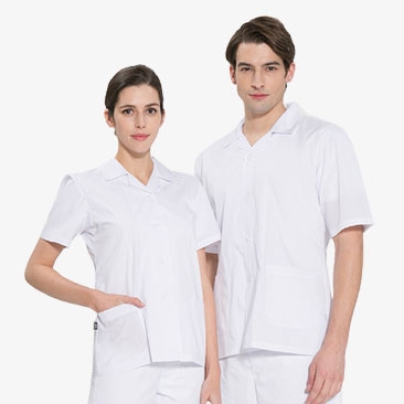 반팔 TC45수 스판덱스 위생복 셔츠