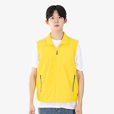 360 카라형 망사 단체조끼