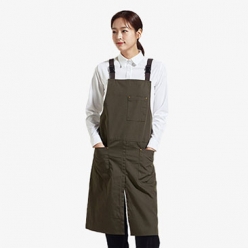 H형 버클업2 앞치마 /옥스포드