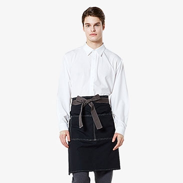 Stylish 허리형 Medium 단색 앞치마