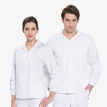 긴팔 TC21수 쿨스판 위생복 셔츠