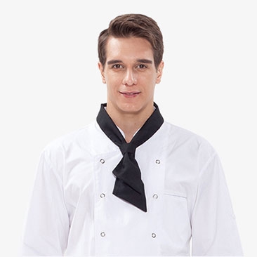 고리일체형 단색 스카프