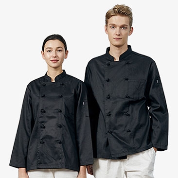 긴팔 베이직 조리복