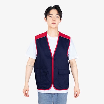 T/C 반사 파이핑 조끼