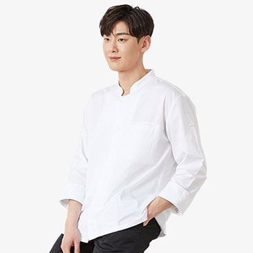 히든스냅 셔츠형 조리복