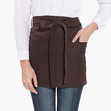 허리형 투포켓 미니 엉덩이덮개 앞치마