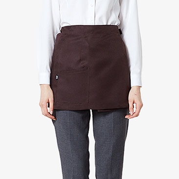 허리형 미니 엉덩이덮개 앞치마