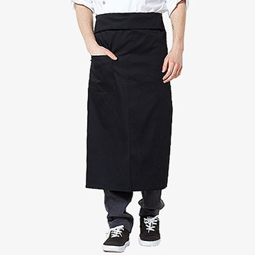 허리형 롱 허리덮개 앞치마(오른포켓)