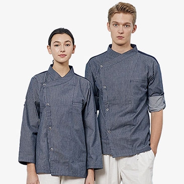 크로스넥 조리복