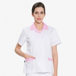 TC45수 여성용 쿨스판 위생복 셔츠 반팔