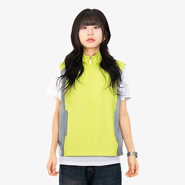 여성용 엣지 배색조끼